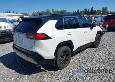 2022 Toyota Rav4 Hybrid Xse z USA, uszkodzony, nr VIN 4T3E6RFV8NU083868